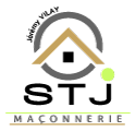 Logo, STJ Maçonnerie, maçon à Saint-Hilaire-de-Riez